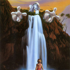 Схема вышивки «Водопад»