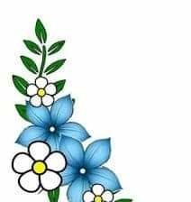 Схема вышивки «Flores»