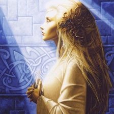 Схема вышивки «Девушка фэнтези»