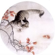 Схема вышивки «Сюй Синьци художник»