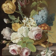 Схема вышивки «Цветы»