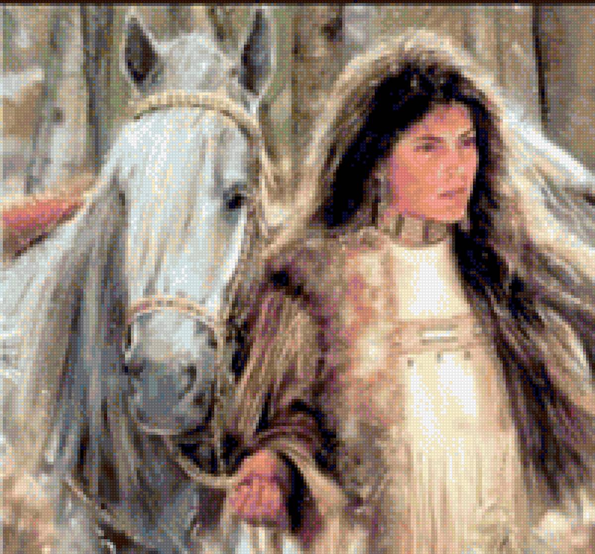 Индианка3 - миф, лошади - предпросмотр