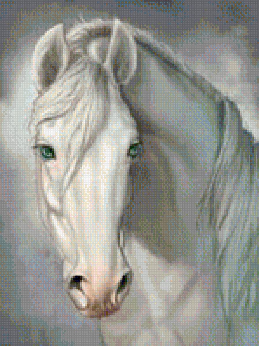 Белая лошадь - лошади, миф - предпросмотр