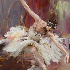 Схема вышивки «Балет 2»