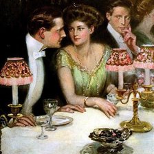 Схема вышивки «Кларенс Фредерик Ундервуд»