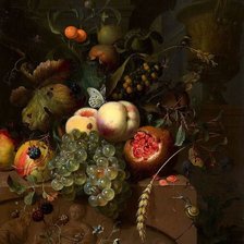 Схема вышивки «Корнелис Де Хем натюрморт»