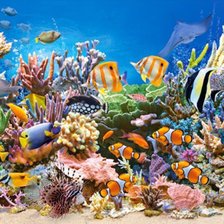 Схема вышивки «Океан»