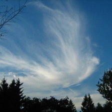 Схема вышивки «Дымчатые облака»