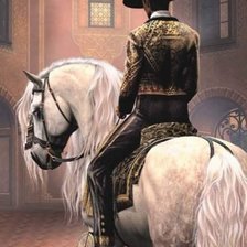 Схема вышивки «Caballerango»