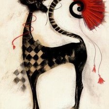 Схема вышивки «Мэрилин Робертсон кошки»