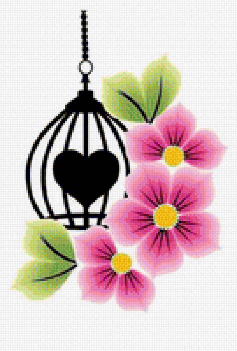 Flores - mariposas - предпросмотр