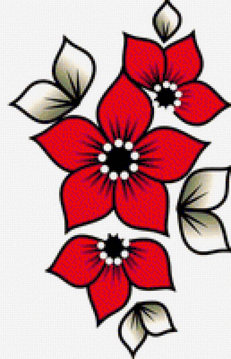 Flores - mariposas - предпросмотр