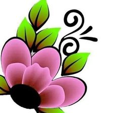 Схема вышивки «Flores»