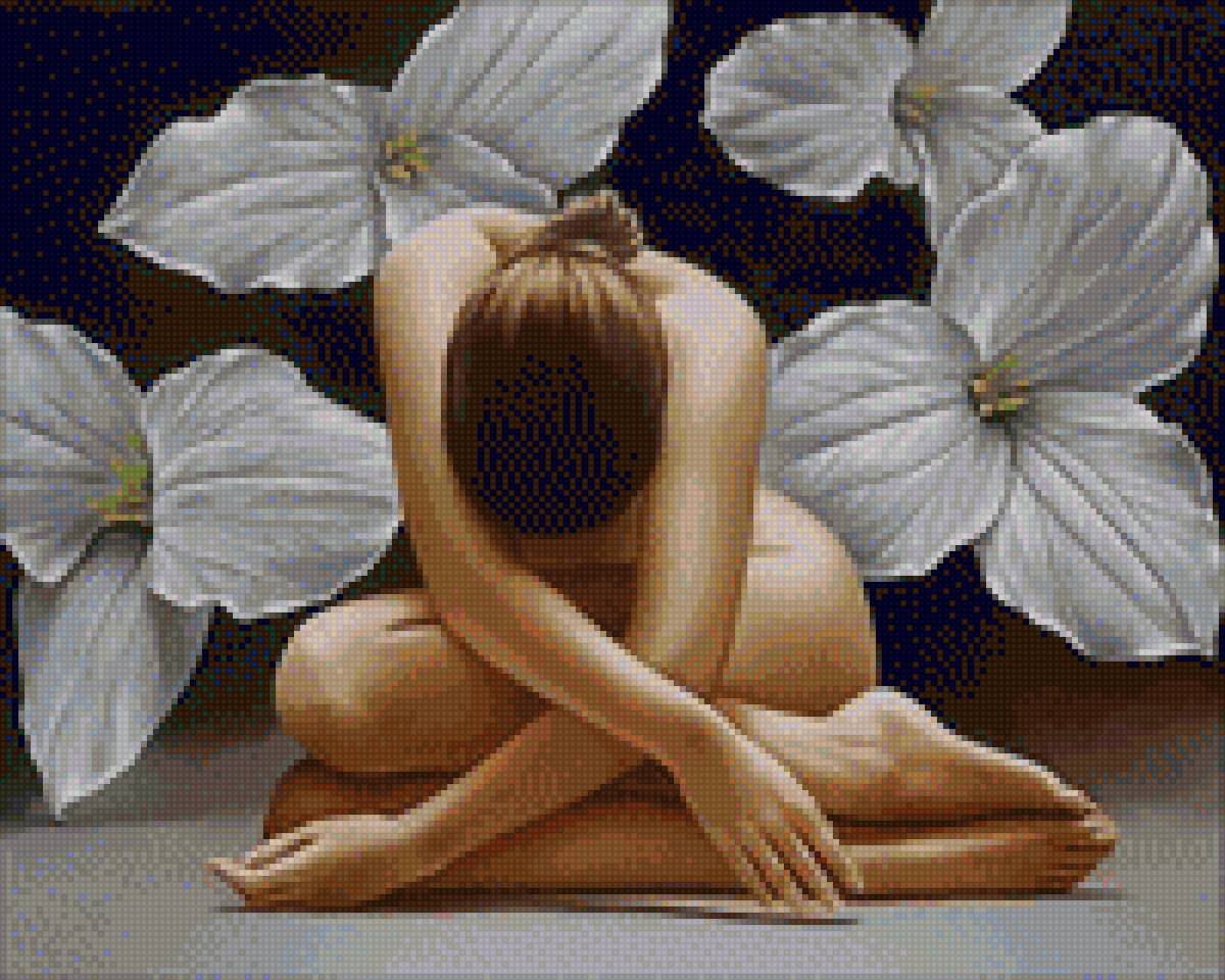 Flores - mariposas - предпросмотр