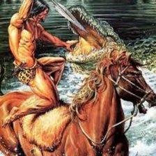 Схема вышивки «Битва»