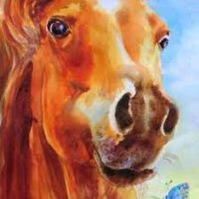 Схема вышивки «Лошадь»