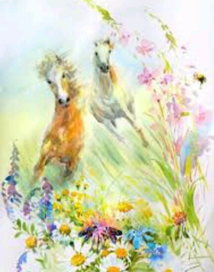 На лугу - миф, лошади - оригинал