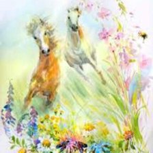 Схема вышивки «На лугу»