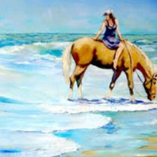 Схема вышивки «У моря»