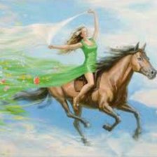 Схема вышивки «На встреча ветру»