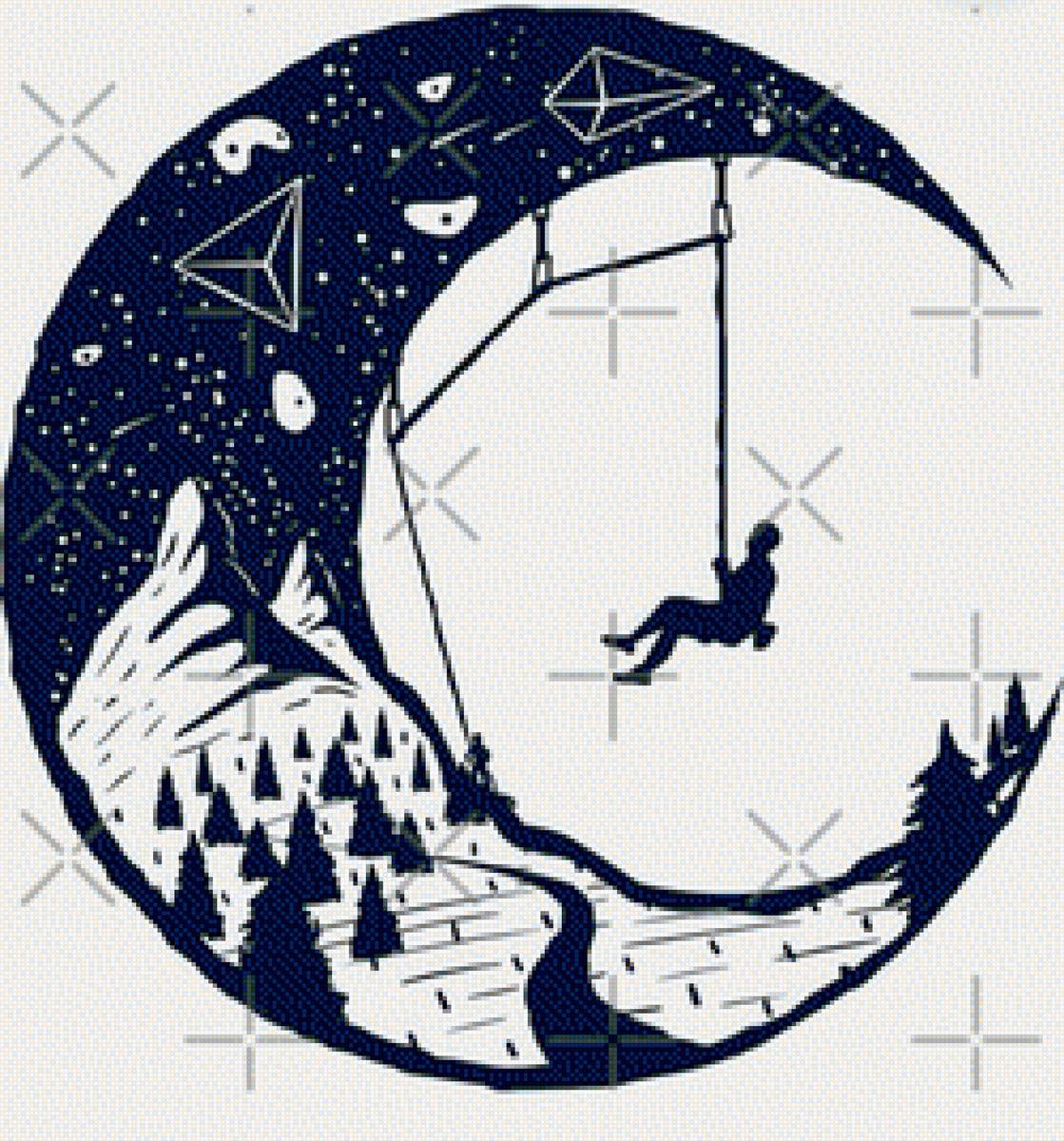 Rostros - mariposas - предпросмотр