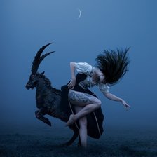 Схема вышивки «Под луной»