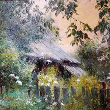 Схема вышивки «Масляная живопись»