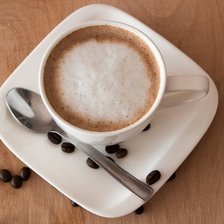 Схема вышивки «Вкусный кофе»