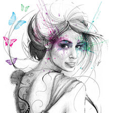 Схема вышивки «Рисунок»