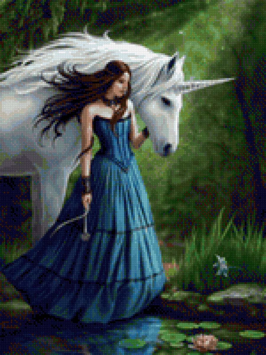 У озера - миф, лошади - предпросмотр