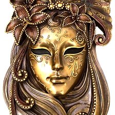 Схема вышивки «маска»