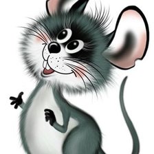 Схема вышивки «мышка»