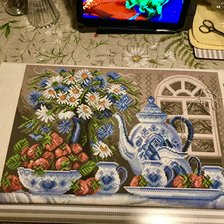 Схема вышивки «Завтрак»