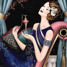 Схема вышивки «любимый аромат»