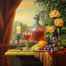 Схема вышивки «Натюрморт»