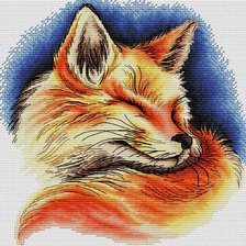 Схема вышивки «Лиса»