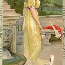 Схема вышивки «у пруда»