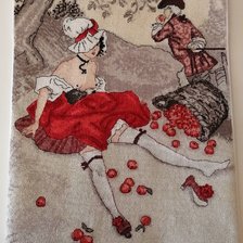 Схема вышивки «яблочки»