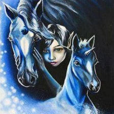 Схема вышивки «Друзья»