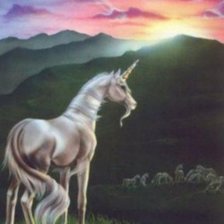 Схема вышивки «Единорог»