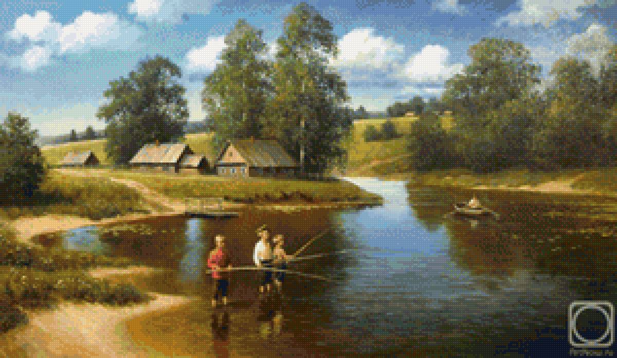 На реке - предпросмотр