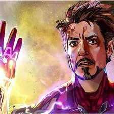 Схема вышивки «Iron man Endgame»