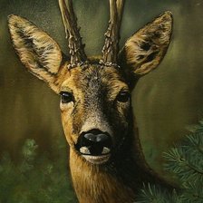 Схема вышивки «Ciervos»