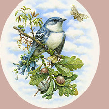 Схема вышивки «Серия "Птицы".»