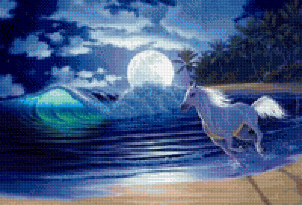 На берегу - лошади, миф - предпросмотр