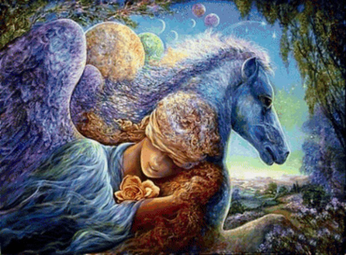 Жозефина Уолл картины - картина, девушка, фэнтези - предпросмотр