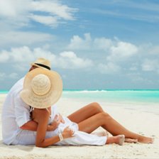 Схема вышивки «Море»