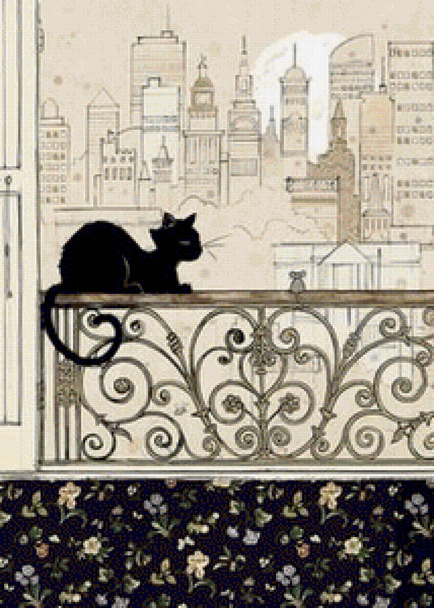 Черній кот - кот - предпросмотр