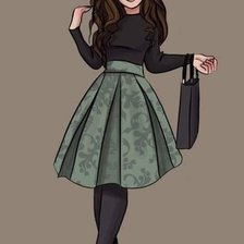 Схема вышивки «Personaje»