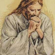 Схема вышивки «jesus»